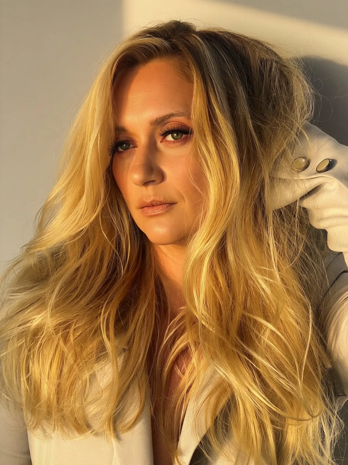 Ondas iluminadas realizada na Blossom Beleza & Estética em Blumenau